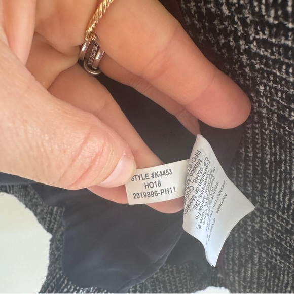 J. Crew Black and Gray Tweed Lady Jacket Blazer - Picture 6 of 10